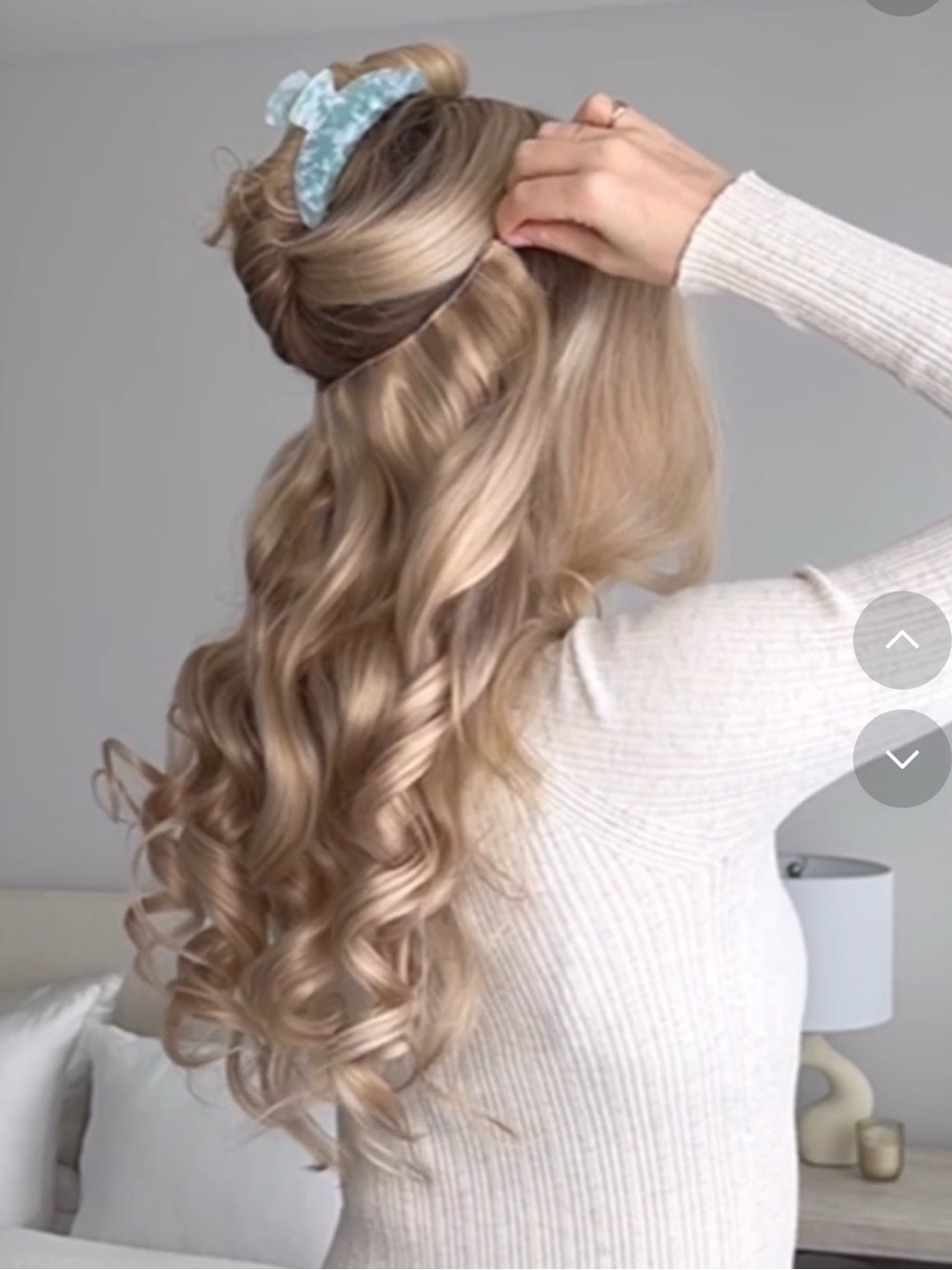 GirlShow Blonde Hair Extensions - Natural Mix Blonde NWT - Picture 10 of 11